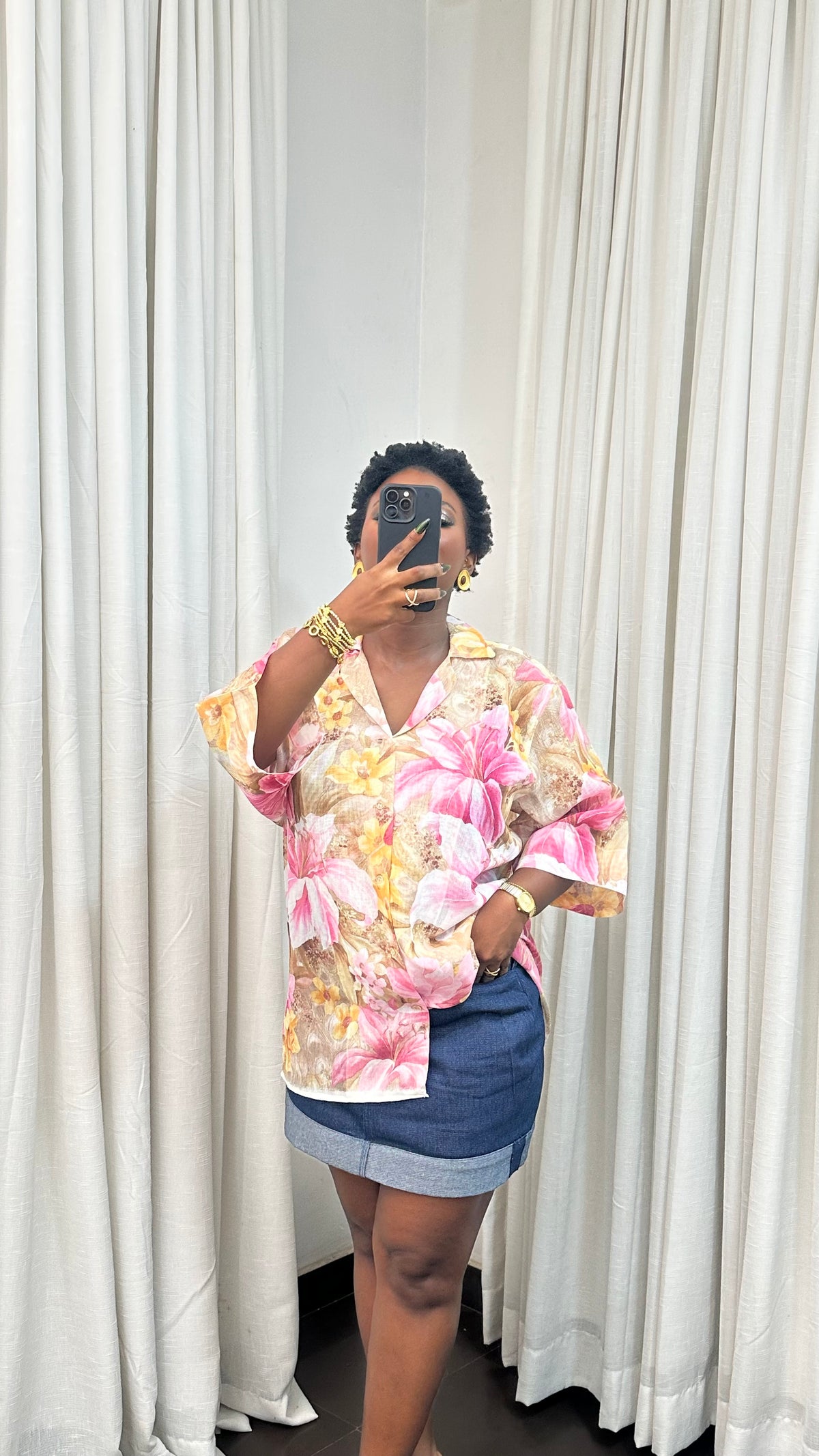 Abiola Organza Top