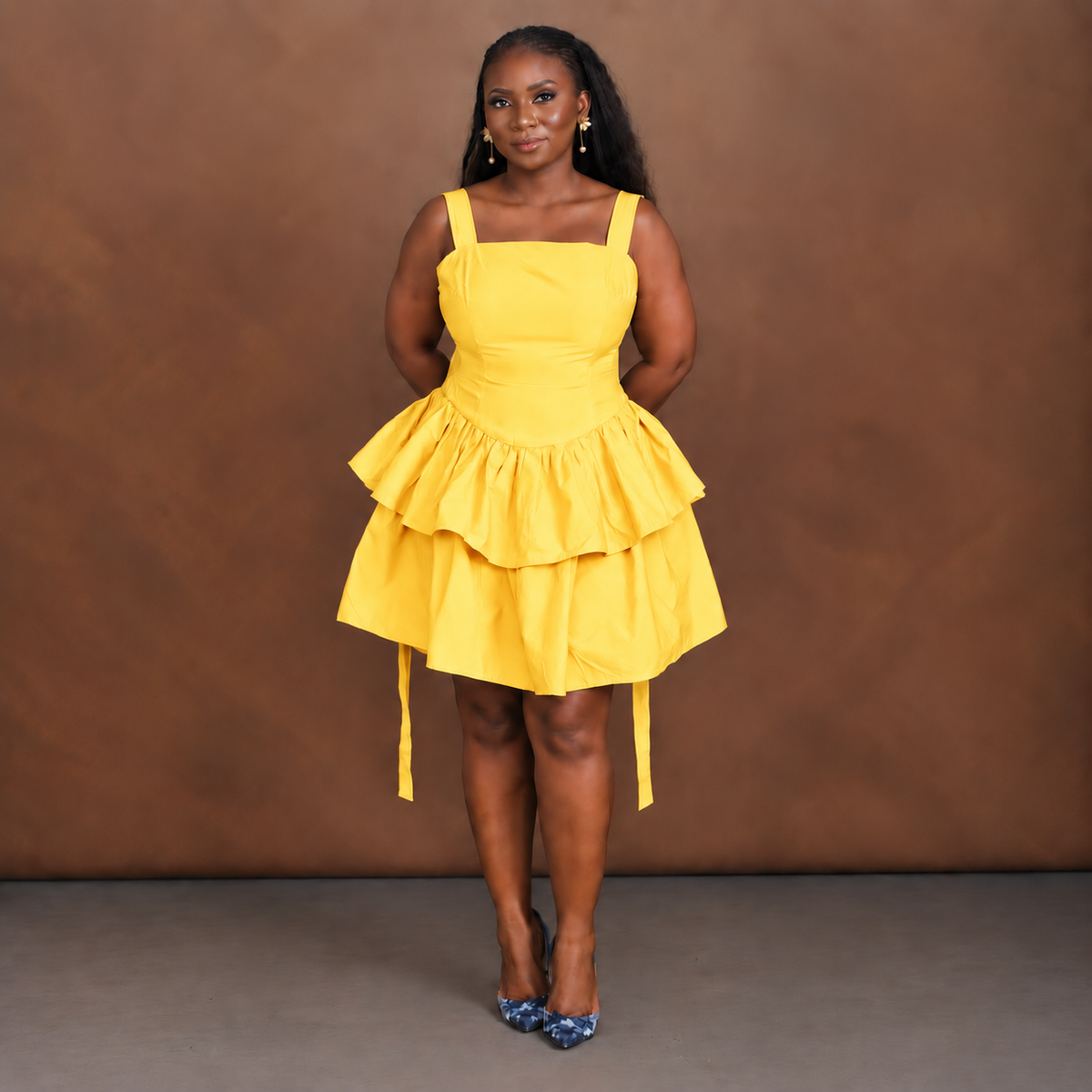 Ajoke Block Dress