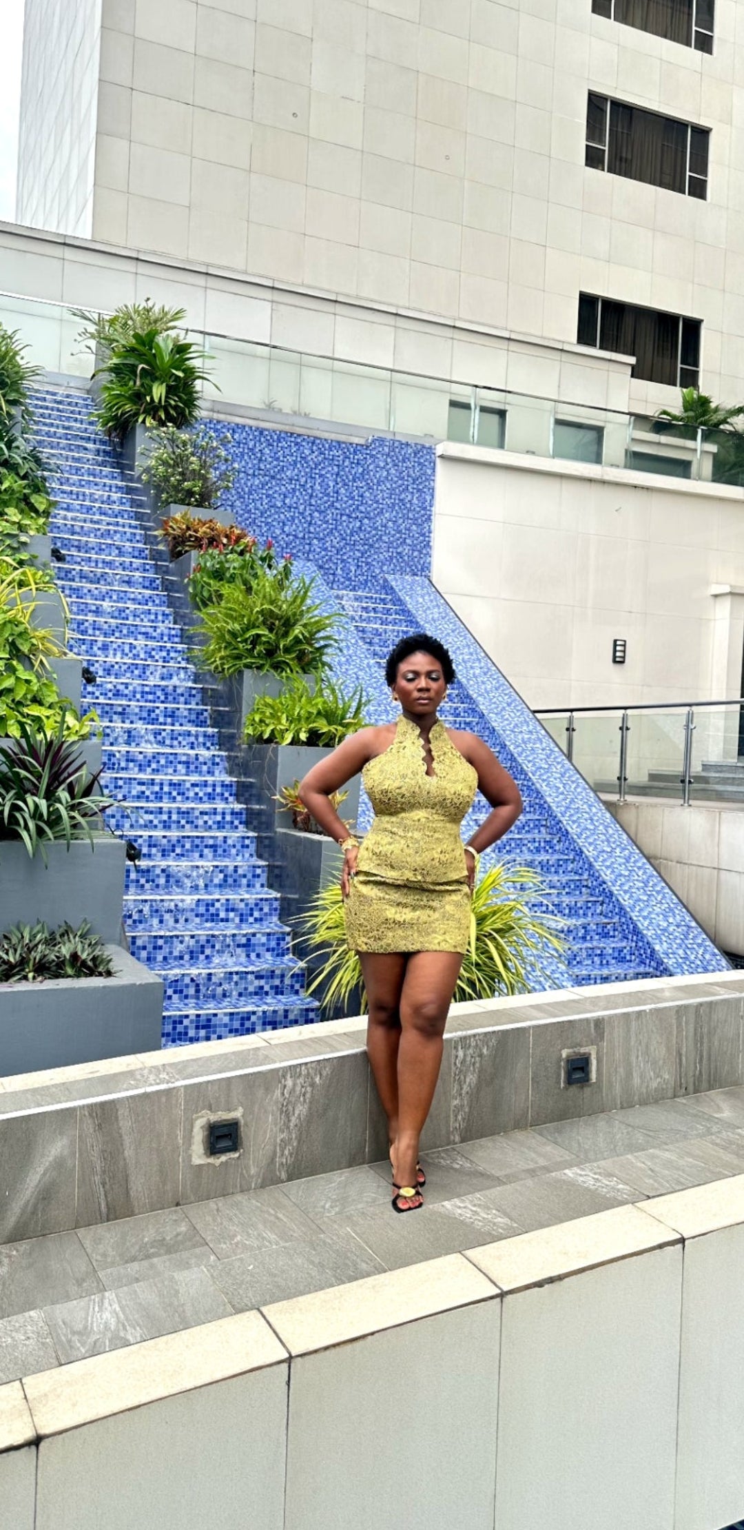 Yobe Brocade skirt set