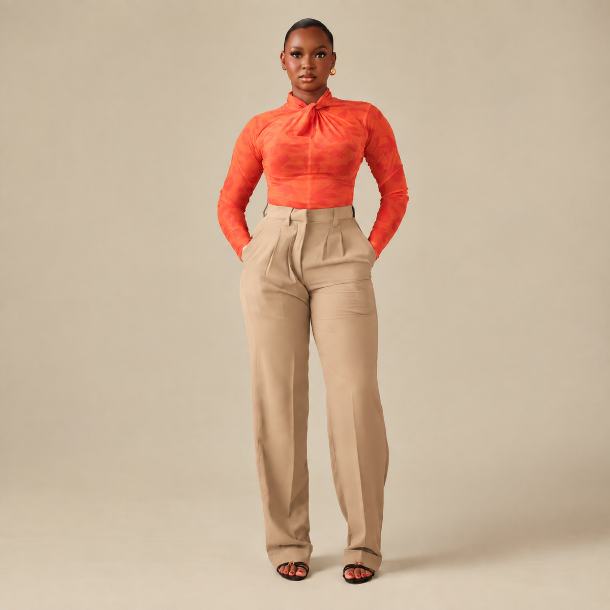 Fifi  Peg Leg Trouser